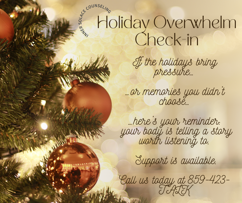 Finding Calm in the Holidays when Old Wounds Resurface